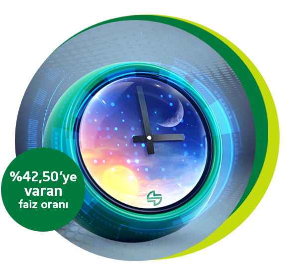 %42,50'ye varan avantajlı tanışma faizleri ile Gece Gündüz Hesap her zaman yanınızda!