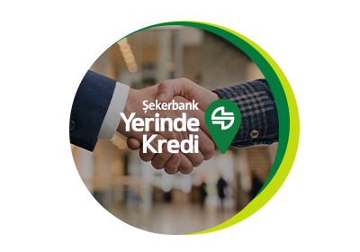 Şekerbank'tan <br>alışverişe anında yerinde destek!