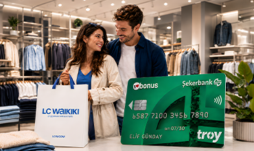 Şekerbank TROY Kart LC Waikiki Kampanyası