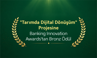 Tarımda dijitalleşmeyi destekleyen projemizle uluslararası ödül