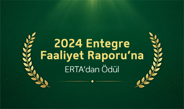 2024 Entegre Faaliyet Raporumuza ödül
