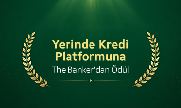 “Yerinde Kredi” platformuna The Banker’dan ödül
