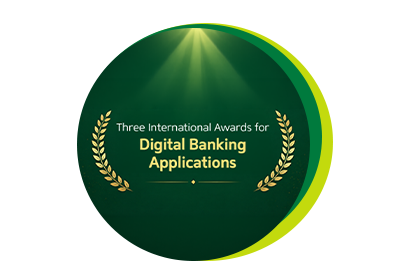 Three international awards for Digital Banking Applications