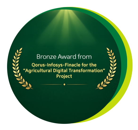 We won an international award with our project supporting digitalization in agriculture