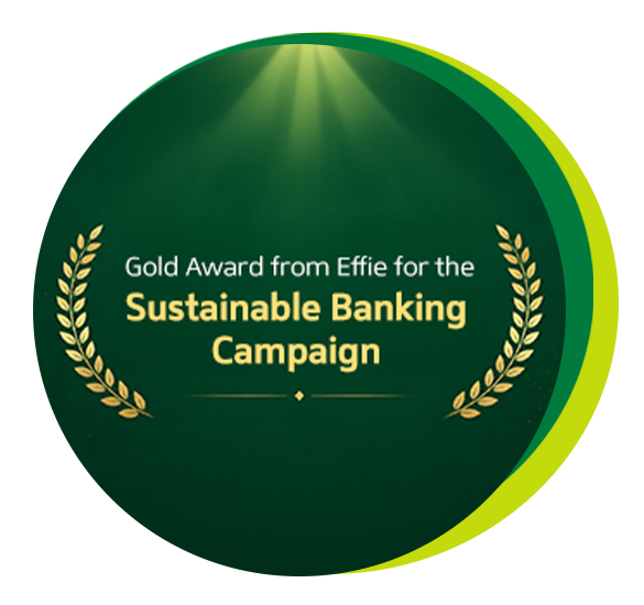 Gold award from Effie