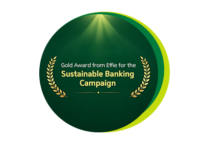 Gold award from Effie
