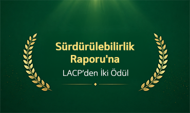 Sürdürülebilirlik Raporu'muza uluslararası iki ödül