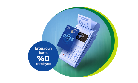 Şekerbank POS Kart ile ertesi gün %0 komisyon ve ihtiyacınıza göre nakit yönetimi!